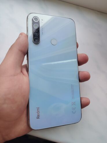 Redmi Note 8, 128 ГБ, цвет - Белый, Отпечаток пальца