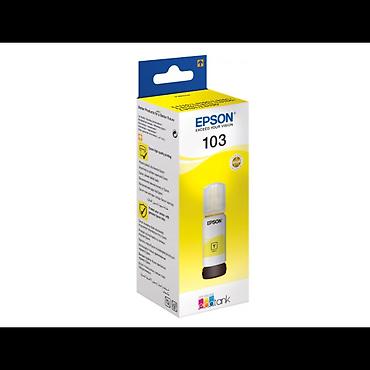 mf 3010 printer: Epson 103 Yellow 65 ml Original EcoTank Mürəkkəb Şüşəsi (C13T00S44A) — 1
