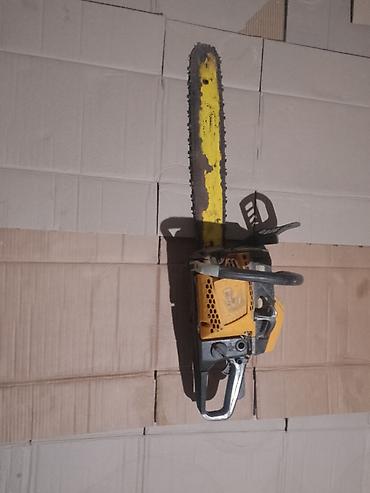 elektirik misar: İşlənmiş Benzinli Motopila, benzopila Ödənişli çatdırılma, Kredit yoxdur — 7