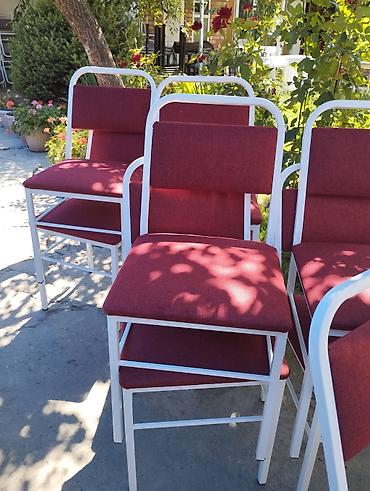 Табуретки: Железные новые стуля. Темир стул. Для кафе. Кухонные стуля. Швеяга — 32