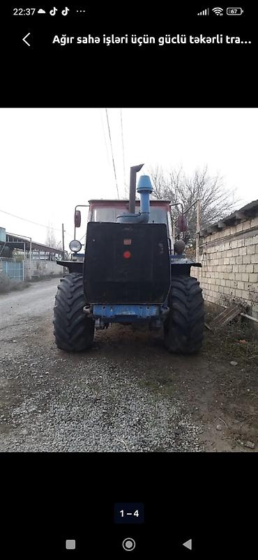 Traktorlar: Sahəsində dar Geniş təkər izi sayəsində sabitlik və dartı gücü — 2