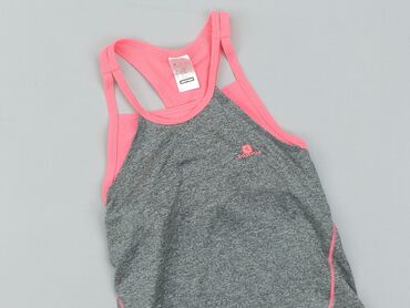 crop top do cwiczen: Podkoszulka, Decathlon, 8 lat, 122-128 cm, stan - Idealny