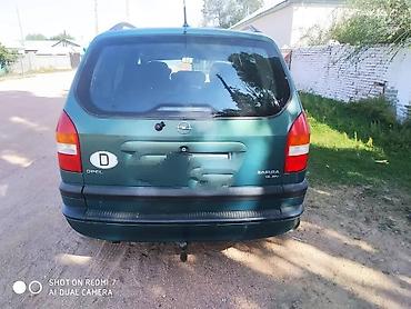 Продажа авто: Opel Zafira: 2000 г., 1.8 л, Механика, Газ, Минивэн — 2