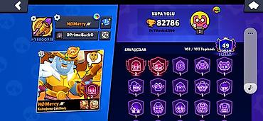 brawl stars 2: Brawl Stars hesabı – yüksək irəliləyiş və tam kolleksiya (2020) - — 3