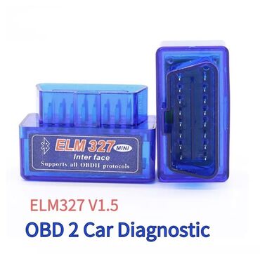 машина бугати: Автосканер ELM 327 OBD 2 версия 1.5, 1 плата, Автодиагностика
