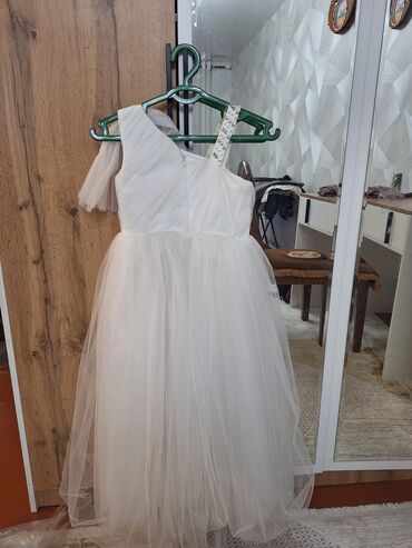 Платья: Детское платье, цвет - Белый — 7