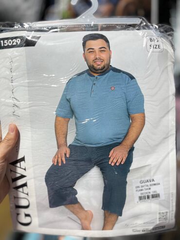 Носки и белье: Мужская пижама 💯 хлопок Размеры 42 до 66 (7 хл) рынок Орто-Сай — 27