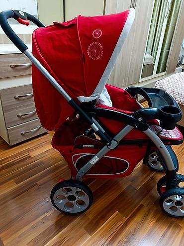 goodbaby: Goodbaby uşaq arabası – qırmızı rəng. Qiz ve oglan ucun. Yaxwi — 3