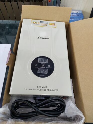 Generatorlar: Comfort SW‑V500 avtomatik gərginlik tənzimləyicisi - Tip: Automatic