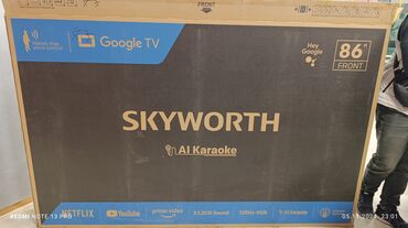 Телевизоры: Телевизор Mini LED Skyworth 86X85G с экраном 86” обладает качественным