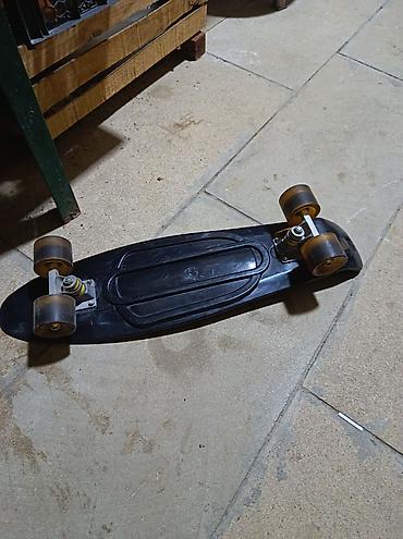 qarmon qutusu: Skateboard, skeytbord. dəmir materialdan. heç bir qırığı sınığı — 3
