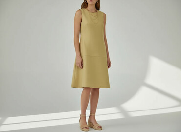 długie sukienki dla niskich osób: SIMPLE, Women`s dress, size L