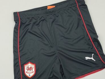 czarna kamizelka blyszczaca: Shorts, Puma, 12 years, 146/152, condition - Good