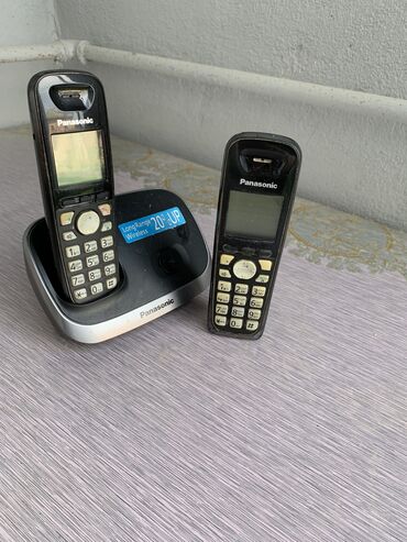 isdenmis telefonlar: Stasionar telefon Panasonic, Simsiz, İşlənmiş