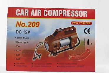 rav 10: Avtomobil Hava Kompressoru No.209 – 12V, iki silindr Xüsusiyyətlər: - — 4