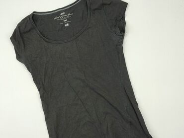 czarne obcisła spódnice: T-shirt, H&M, M (EU 38), condition - Fair