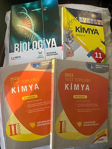 Testlər: Buraxılış və qəbul imtahanlarına hazırlıq üçün kitablar dəsti satılır — 9