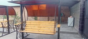 кровать кровать кровать: Садовые качели Дерево, Со спинкой, С крышей
