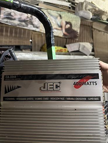 Автомобильный усилитель JEC CA-3244 - Мощность: 400 WATTS -