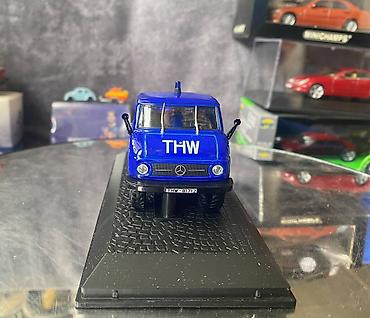 Avtomobil modelləri: Коллекционная модель Mercedes-Benz Unimog U411 Technical Relief blue — 11