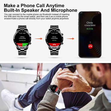 Ručni satovi: Smart watch, Muški — 26