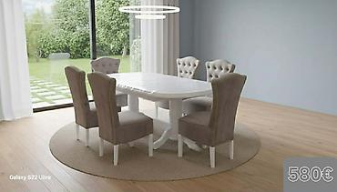 Setovi stolova i stolica: Trpezarijski setovi stolova i stolica, više modela. Detalji dizajna i — 17