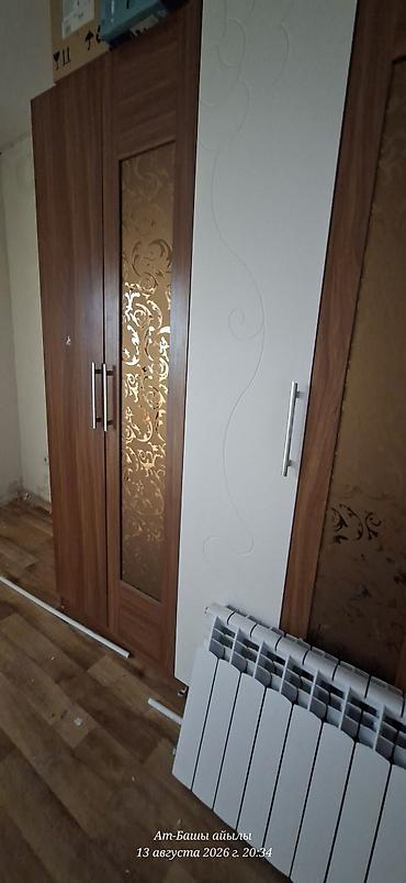 полки токмок: Балдар үчүн эки ярустуу, Колдонулган, ЛДСП, түсү - Саргыч боз — 10