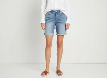 hm krótkie spodenki dzins low waist: H&M, Szorty damskie, rozmiar M
