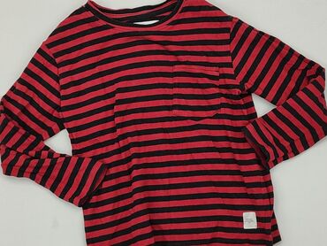 czerwony sweterek: Bluza, Zara, 5-6 lat, 110-116 cm, stan - Dobry