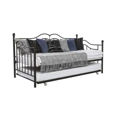 двухъярусные кровати каракол: Диван-кровать, цвет - Коричневый, Б/у