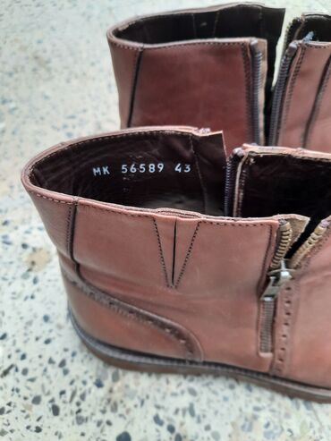 Botinkalar: GREYDER kişi ayaqqabısı – dəridən qışlıq/yarımboğaz model salam — 7