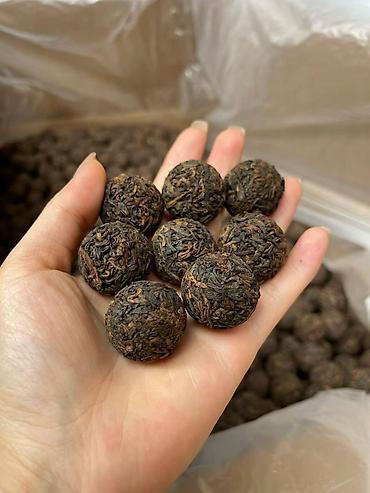 пуэр купить: Свежесобранный листовой чай и пуэрные шары (Mini Tuo Cha) - Чайный — 4