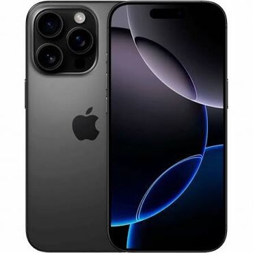 мобильные телефоны айфоны: IPhone 16 Pro Max, Б/у, Черный