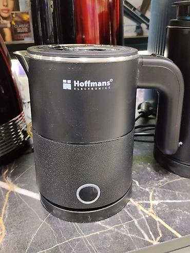 электрические чайники: Электрочайники Hoffmans Electronics - Современный дизайн в черном — 1