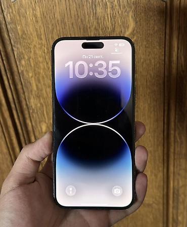 продажа акк млбб: IPhone 14 Pro Max, Б/у, 128 ГБ, Черный, 79 % — 1