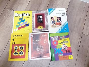 Книги и журналы: Учебники и пособия для средней школы (2–9 классы), комплектом. В набор — 3