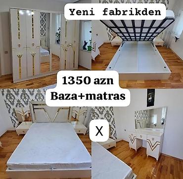 modern qapilar: Yataq otağı dəsti – “Yeni fabrikdən” Komplekt: - 4 qapılı qarderob — 1