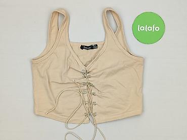 białe t shirty basic: Boohoo, Top damski, rozmiar S — 2