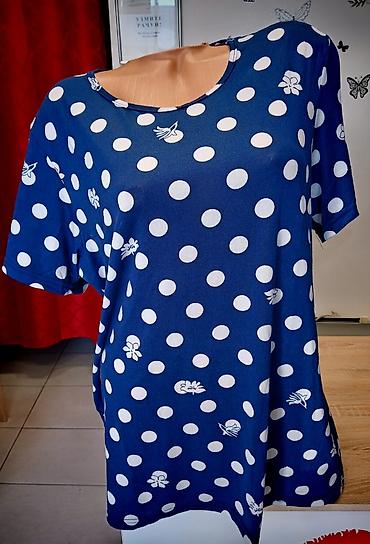 Bluze: Ženske bluze pamuk likra elastin Vel. M. L. Xl. 2xl. 3xl. 4xl Cena — 6