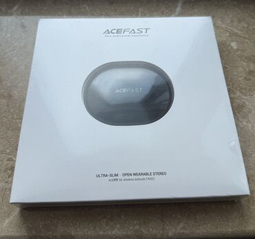 Mikrofonlar: Yeni Simsiz (Bluetooth) Qulaqcıqlar, Acefast, rəng - Qara