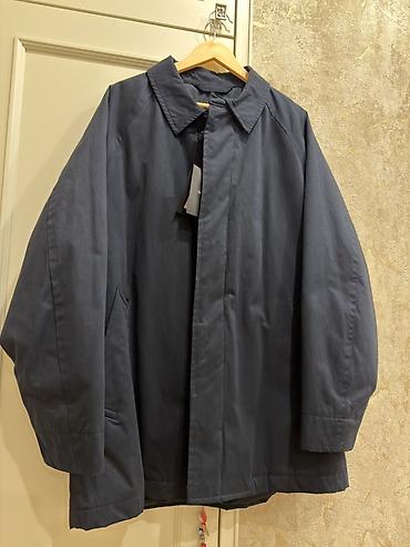 Kişi geyimləri: Palto, Massimo Dutti, XL, rəng - Göy — 2