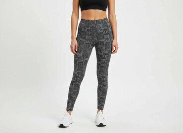 bluzki na drutach wzory: H&M, Legginsy Sportowe damskie, rozmiar M