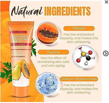 Уход за телом: ❄️ сша амазон отбеливающий гель для глубокого пилинга skill papaya — 9