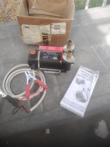 ucuz elektrikli avtomobil: PIUSI By-Pass 3000/Carry 3000 akkumulyatorla işləyən nasos dəsti — 1