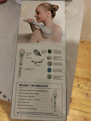 üz masaj aparatı: Andorse Multifunctional Massage Bath Brush – 5-in-1 Xüsusiyyətlər: - — 2
