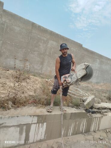 Beton işləri: Beton kəsmə beton deşmə xidməti Karot - HILTI DD 200 / 350 ilə 25 ° — 21