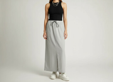 spódnice zamszowe allegro: Women`s skirt, size M