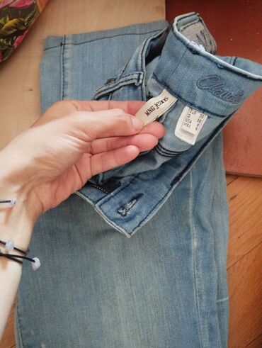 Пиджаки: Джинсы, Mango, S (EU 36), цвет - Синий