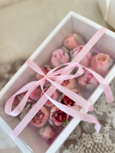 Sifarişlə əl işləri: Zefirden hazirlanan yumusaq dadli zerersiz lyeli gul buketleri — 2