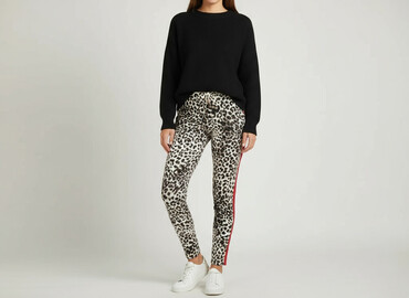 legginsy wyszczuplające allegro: Legginsy Eleganckie damskie, rozmiar S